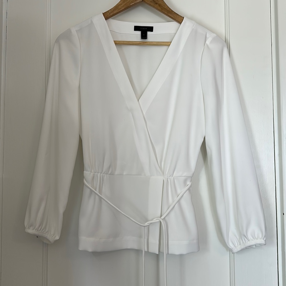 JCrew 3/4 Sleeve Blouse